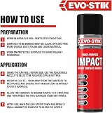 EVO-STIK Impact Adhesive Spray 200ml - Bonds Immediately - High Shear Strength view 6
