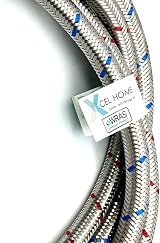 Xcel Home WRAS Approved Flexible Pipe Tap Connector 10mm x 1/2 BSP 500mm view 6