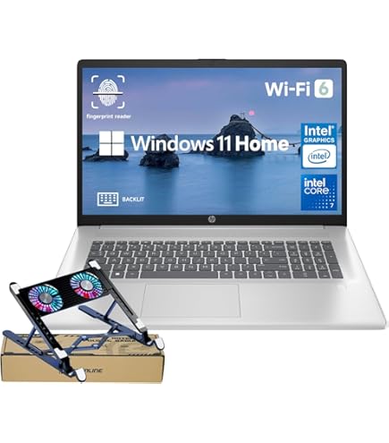 Amazon.com: HP 17t Laptop, 17.3'' HD+ Touchscreen, Intel Core i7