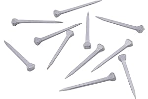 RinTalen 2 inch Horseshoe Nails Box of 100