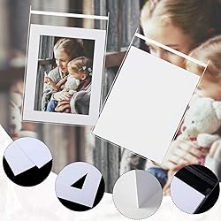 12 Sets White Picture Mat Set, 5 x 7 Inch, 8 x 10
