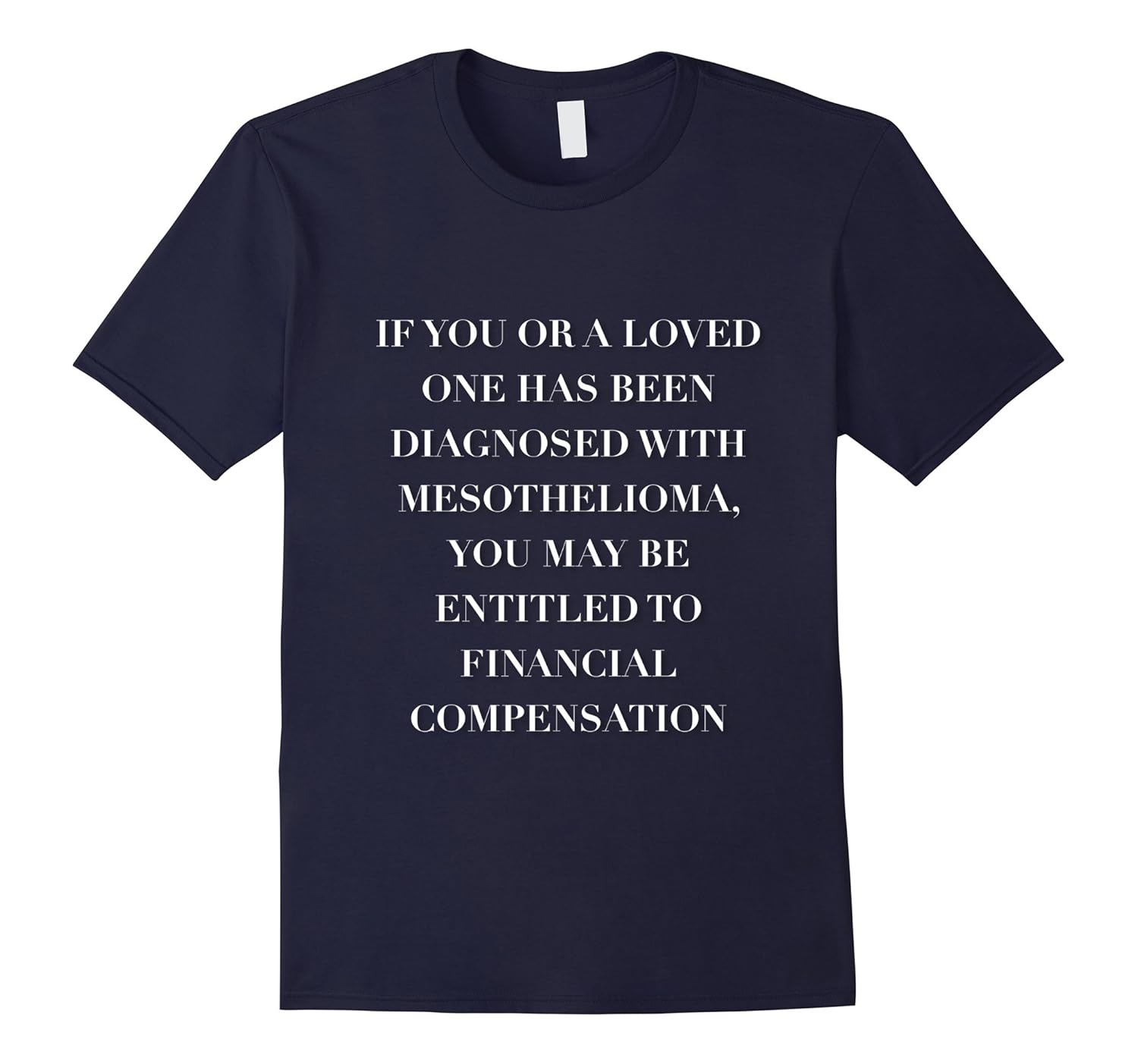 Mesothelioma Awareness T-Shirt (Nostalgia Throwback)-ANZ