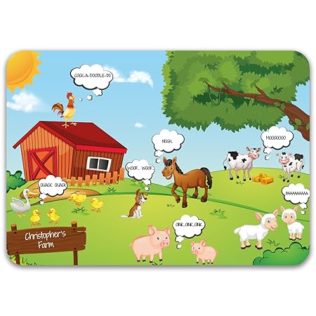Paper Themes Personalised Educational Placemats For Children