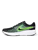 Nike Men's Run Defy Sneaker, Black/Green