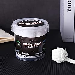 Moldable Cosplay Foam Clay (White) – High Density