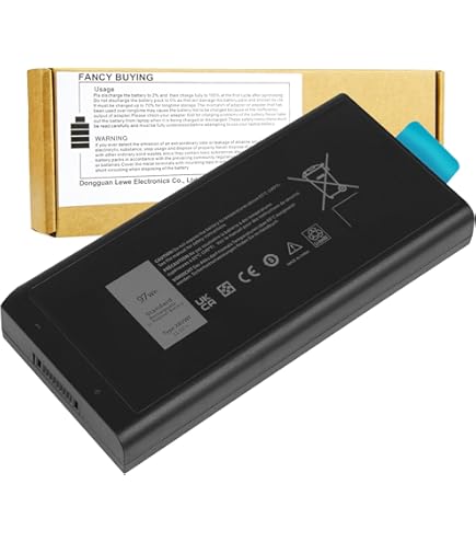 Aazon.co: JIAZIJIA 4XKN5 080D45 - Batería de repuesto para laptop Dell Latitude 5404 7404 5414