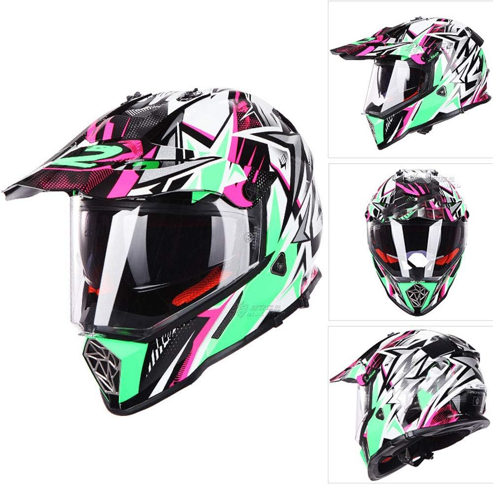 WHL Four seasons adult super ventilated bicycle motocross helmet EPS buffer, multicolor,B,XL