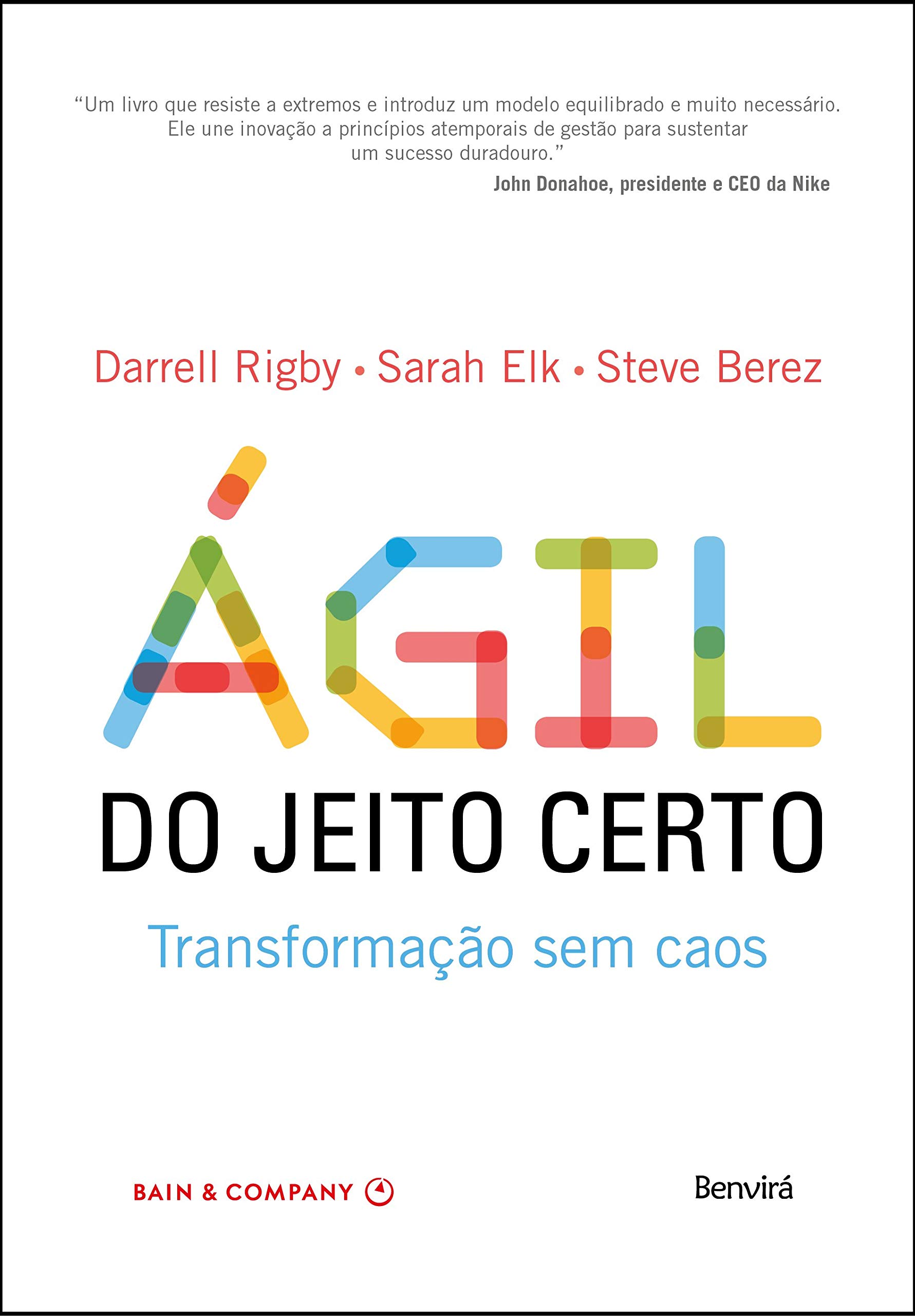 Livro 'Ágil do Jeito Certo' por Darrell Rigby