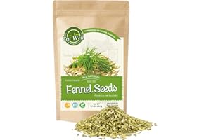 EAT WELL PREMIUM FOODS Eat Well Fennel Seeds 24 oz (1.5 lb), Bulk Whole Fennel Seed, 100% Natural, Fresh, Gourmet Spices and Seasonings, Pure Spice Ingredients for Cooking and Baking, Herbs and Spice Mix, Resealable Bag