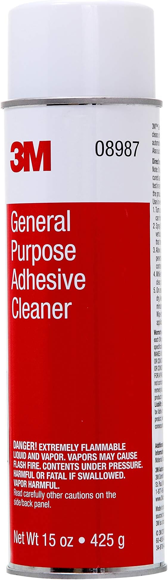 3M 08987 General Purpose Adhesive Cleaner, 15 oz.