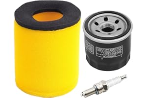 OuYi Air Filter 13780-03G00 Oil Filter 1651003G00 with Spark Plug Replacement for Suzuki Eiger 400 LTA400 2x4 LTA400F 4x4 Auto 2003-2007,King Quad 400 LTA400F LTF400F 4x4 2008-2012