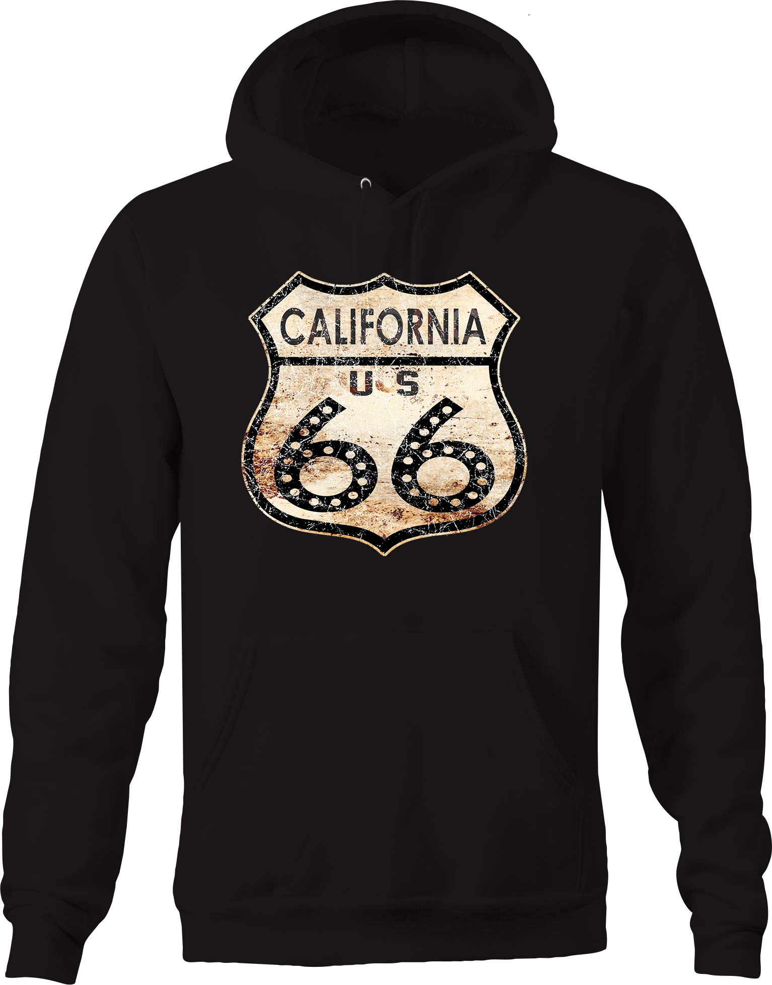 Route 66 Distressed Vintage Sign American Mother Road Ride Free T Shirt