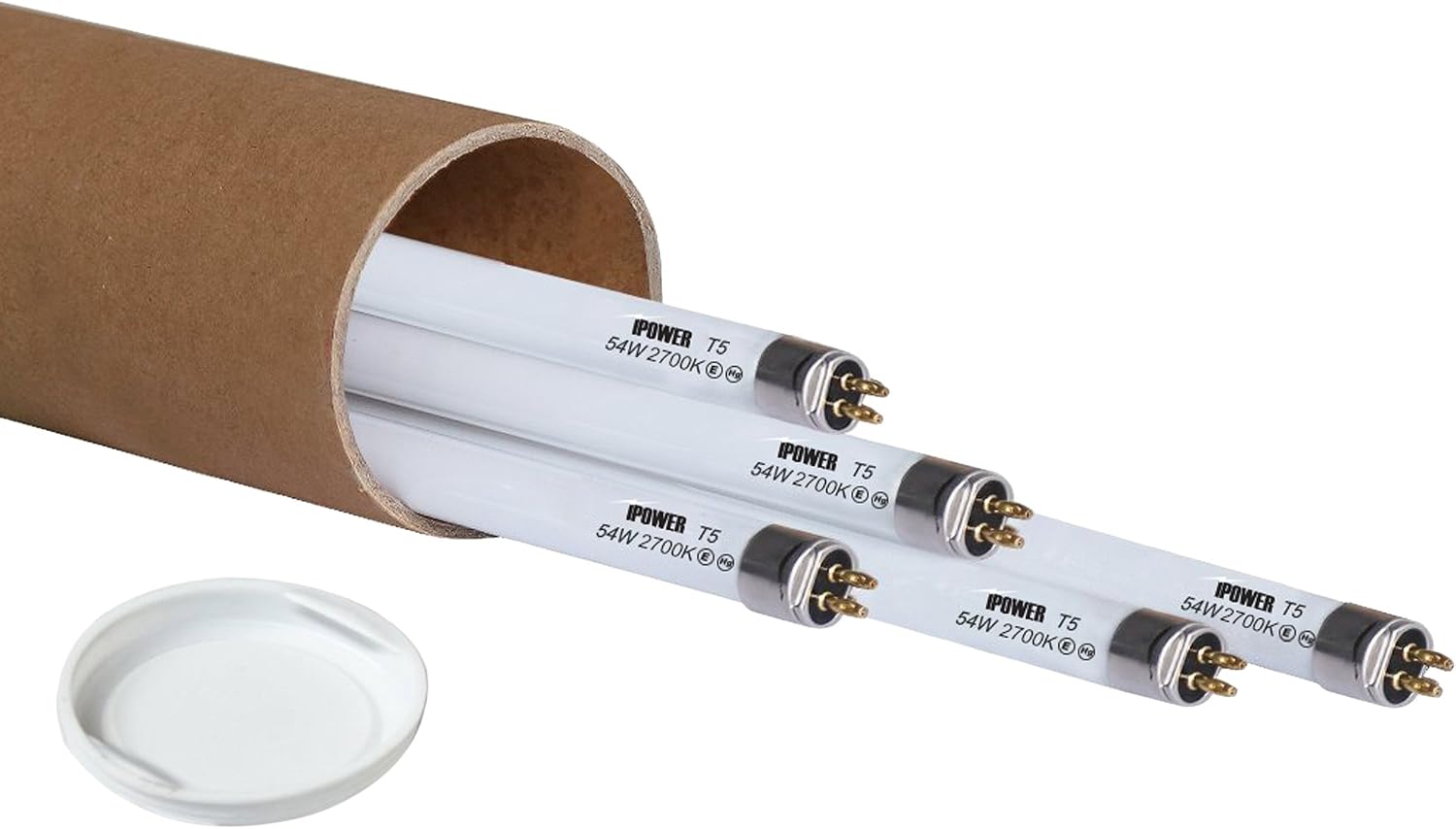 6-Pack T5 High Output LED Bulbs - Replace 54W T5HO Lamps In High Bay & Shop Lights, NaturaLED