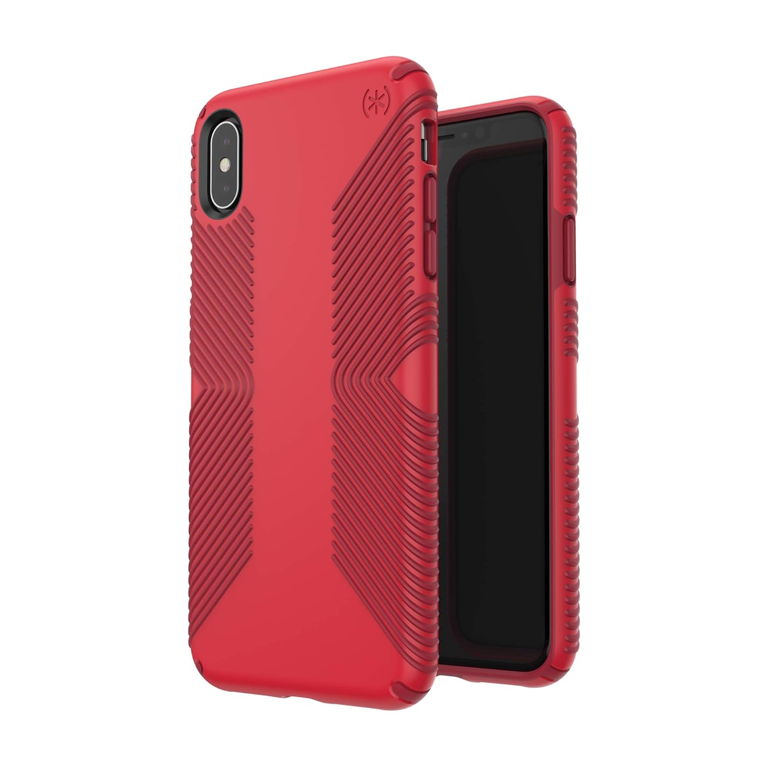 New OEM Speck Presidio Grip Heartrate Red/Vermillion Red Case For