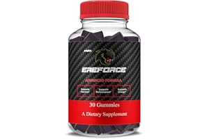 HAVAH Ereforce Maximum Strength Performance Gummies Ere Force Gummy Supplement, Ereforce Maximum Strength Advanced Shilajit Multivitamin Support Supplement, Ereforce Health Gomitas (1 Month Supply)