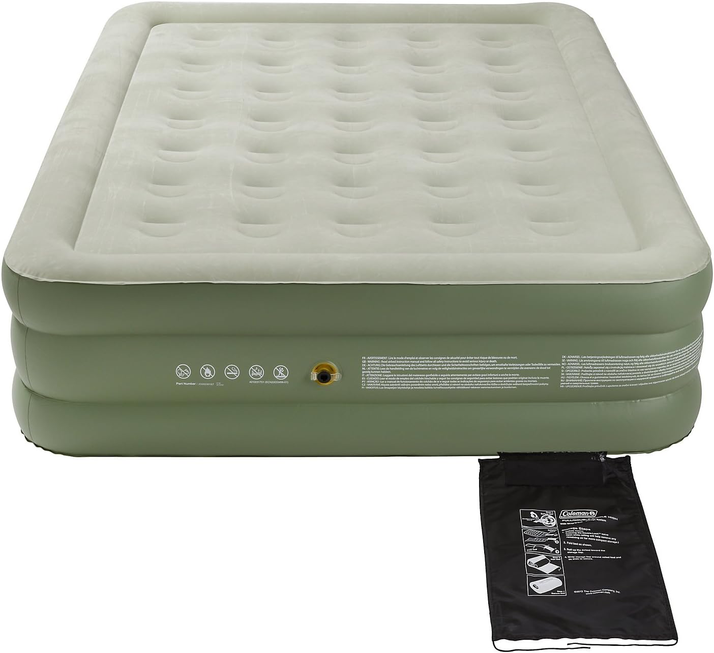 decathlon inflatable bed base