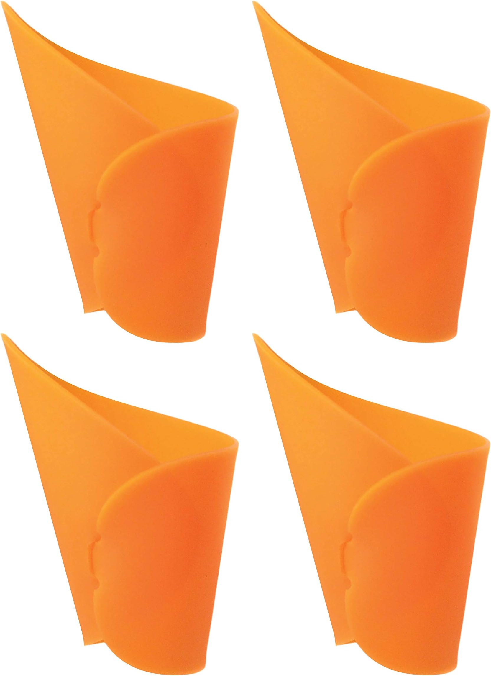 Gryp Keychain (4 Pack) - Silicone Germaphobe Door Handle Opener (Citrus)