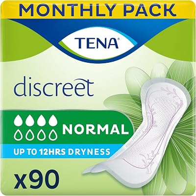TENA Lady Normal Towels for Light to Moderate Bladder Weakness 90 Pack