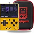 Miyoo Mini V4 OnionOS Handheld Game Console 2.8-inch 750*560 IPS Screen Miyoo-Mini v4 Onion-System with Portable Case Yellow