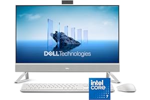 Dell 27 All-in-One Desktop ec27250-27-inch FHD (1920 x 1080) Display, Intel Core 7 Processor 150U, Intel Graphics, 16GB DDR5 