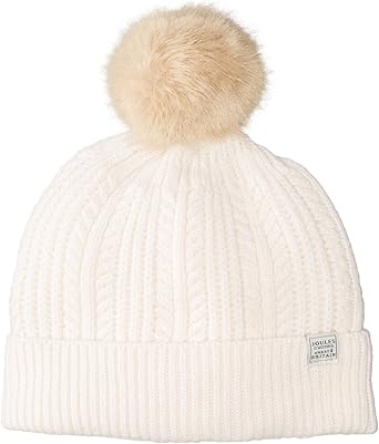 womans bobble hat