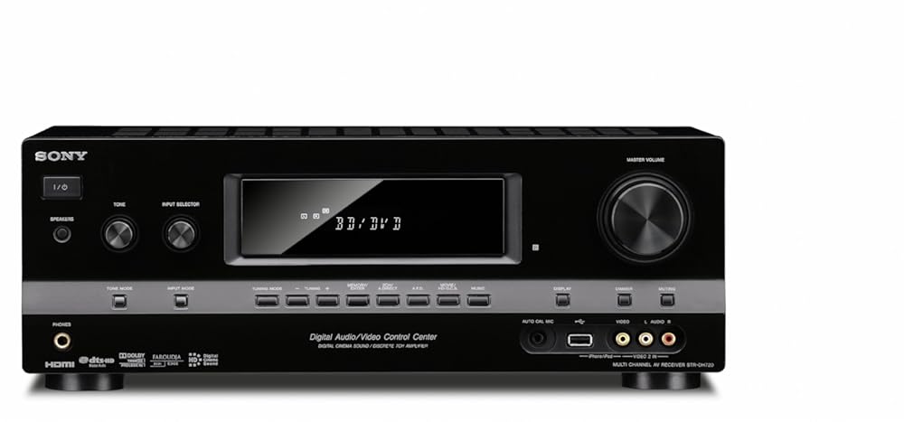 Sony STRDH720 7.1 Channel 3D AV Receiver (Black) (Discontinued by Manufacturer)