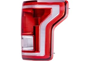 wzrasmiles Right Passenger Side Tail Light Assembly Compatible With Ford F-150 2015 2016 2017 Rear Brake Lights Taillight Rea