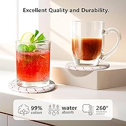 Lazebox Coasters Set of 8 for