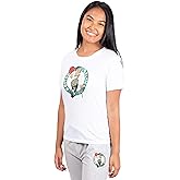 Ultra Game Women's NBA Official Soft Vintage Distressed Graphics T-Shirt
