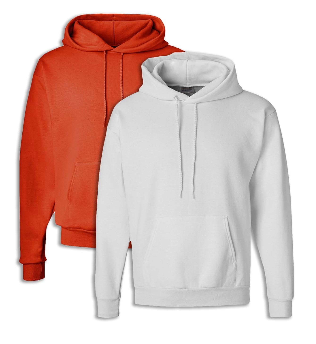 hanes orange hoodie