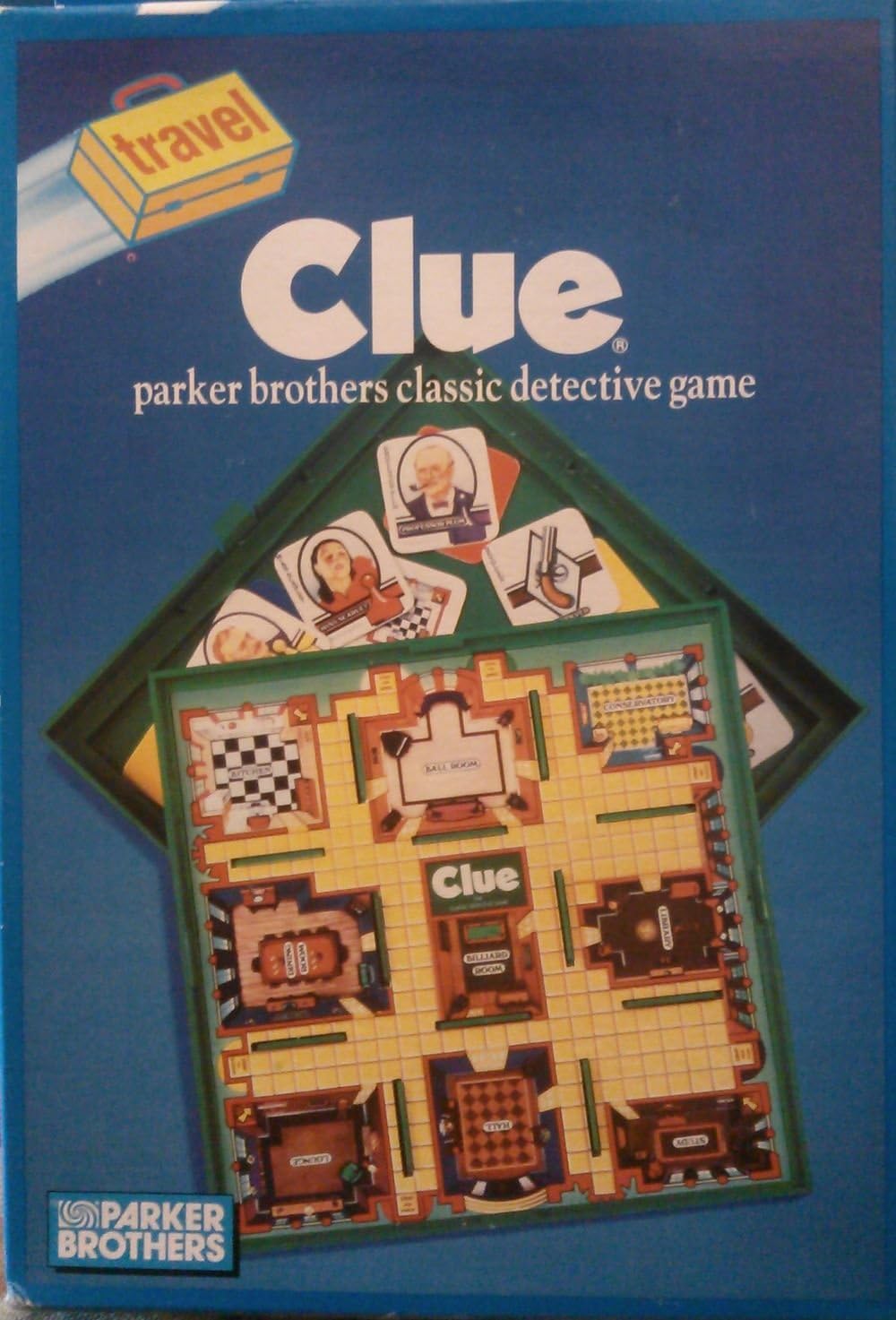 Clue Travel Board Game