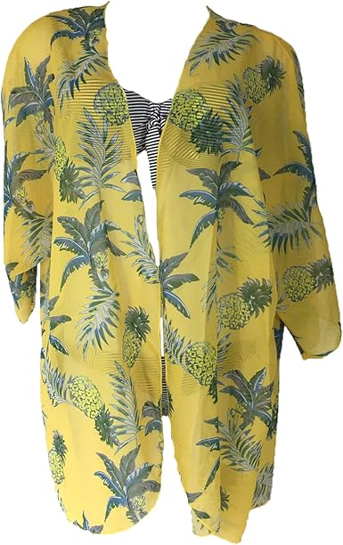 pineapple swim cover up