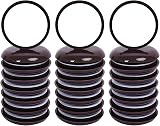 Ezprotekt 45mm Furniture Sliders for Carpet 24pcs Brown 1-3/4" Self-Adhesive