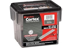 Fastenmaster Collated Cortex Hidden Plug Fasteners for Trex Decking – Tide Pool (100 ln/ft)