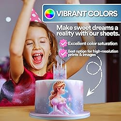 paper2eat Frosting Sheets Premium XL 11.75“ x