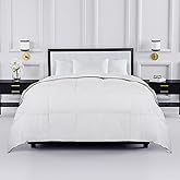 Kate Spade New York Noel King Comforter, Down Alternative Comforter with Jacquard Dot Design, 300 Thread Count and 100% Cotton, All Season Bedding, Machine Washable, White