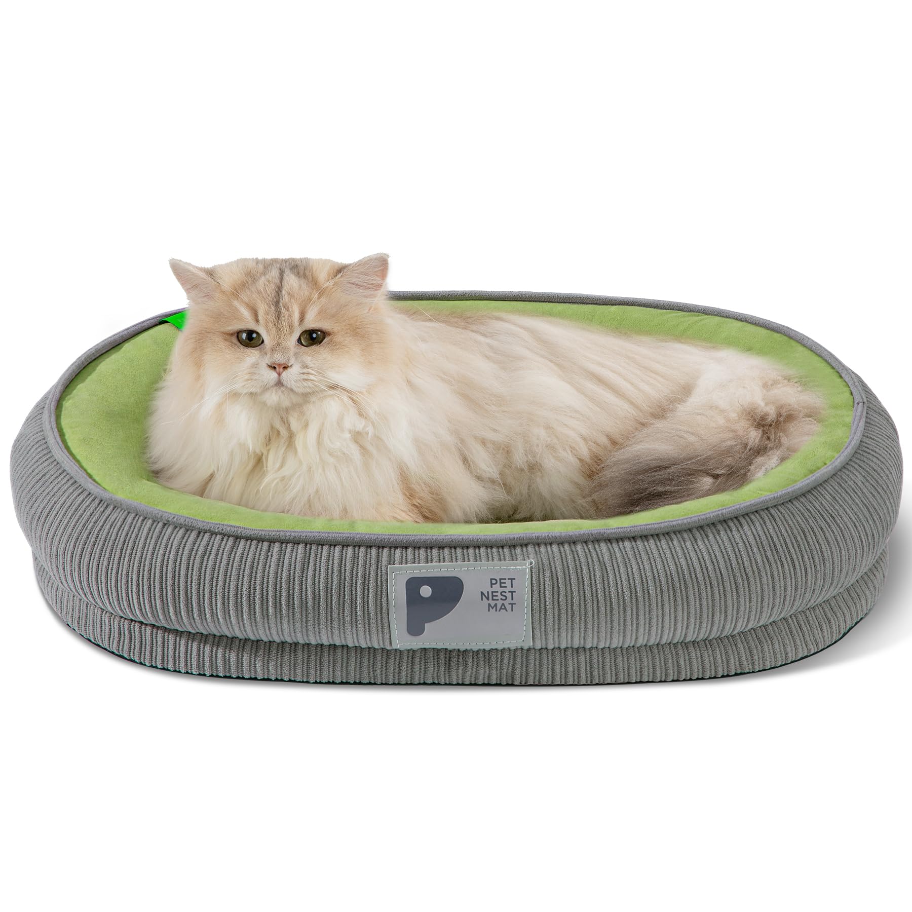 Photo 1 of Orthopedic Dog Bed for Puppy & Cats,Dog Sofa Bed with Egg Crate Foam Four Sided Bolster Dog Couch Beds with Removable Cover & Non-Slip Bottom M