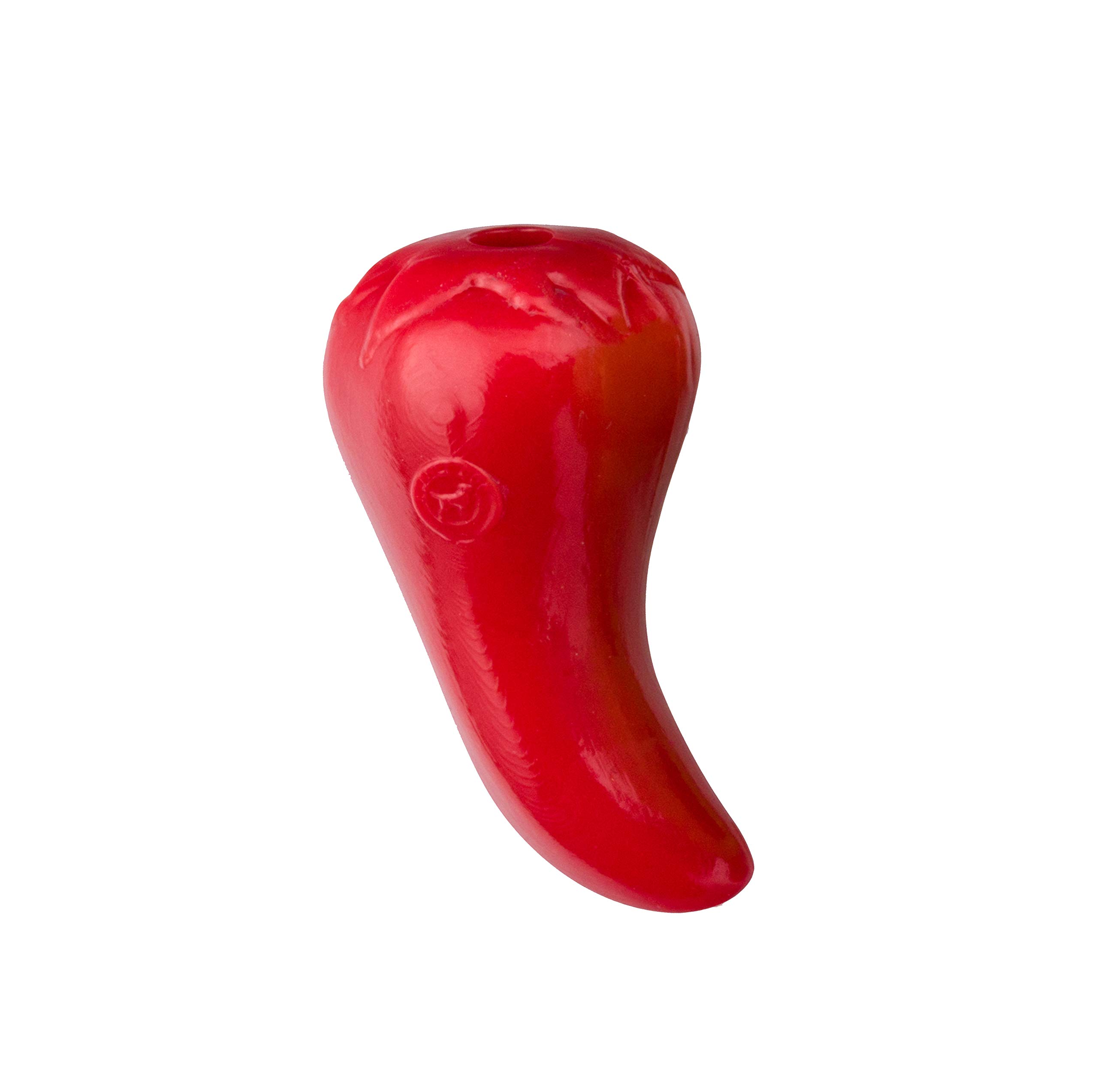 Planet Dog Orbee-Tuff Chili Pepper, Durable Chew-Play Dog Toy, Made in The USA, 3-Inch, Red