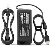 VUOHOEG 65W Laptop Charger Compatible with Lenovo ThinkPad L440 L450 L460 L540 T440 T450 T460 E440 E450 E550 E560 X240 X250 X260 Yellow Square Tip AC Adapter