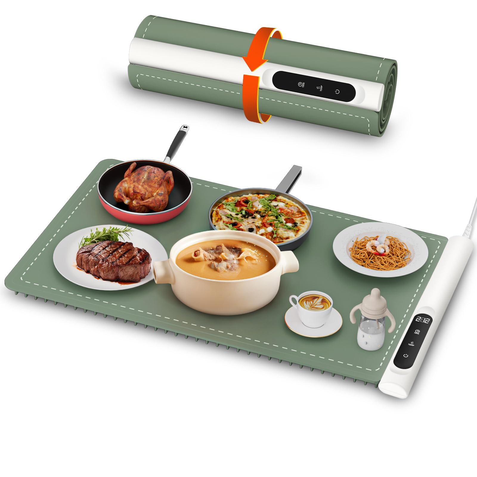 Newise Graphene Warming Mat for Food - Fast Full