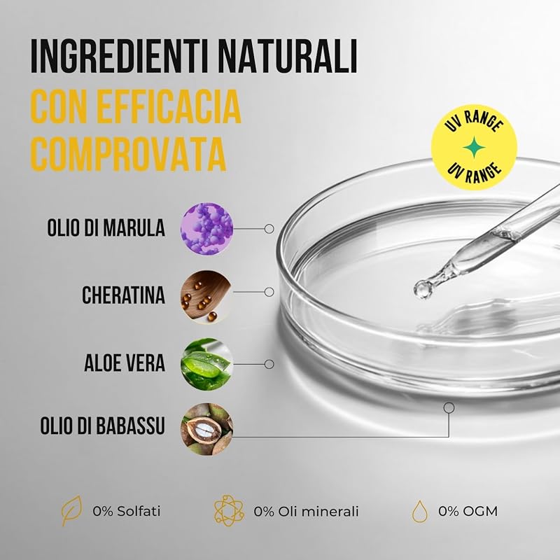 - Maschera Marula Protezione Colore per Capelli Colorati - 250ml