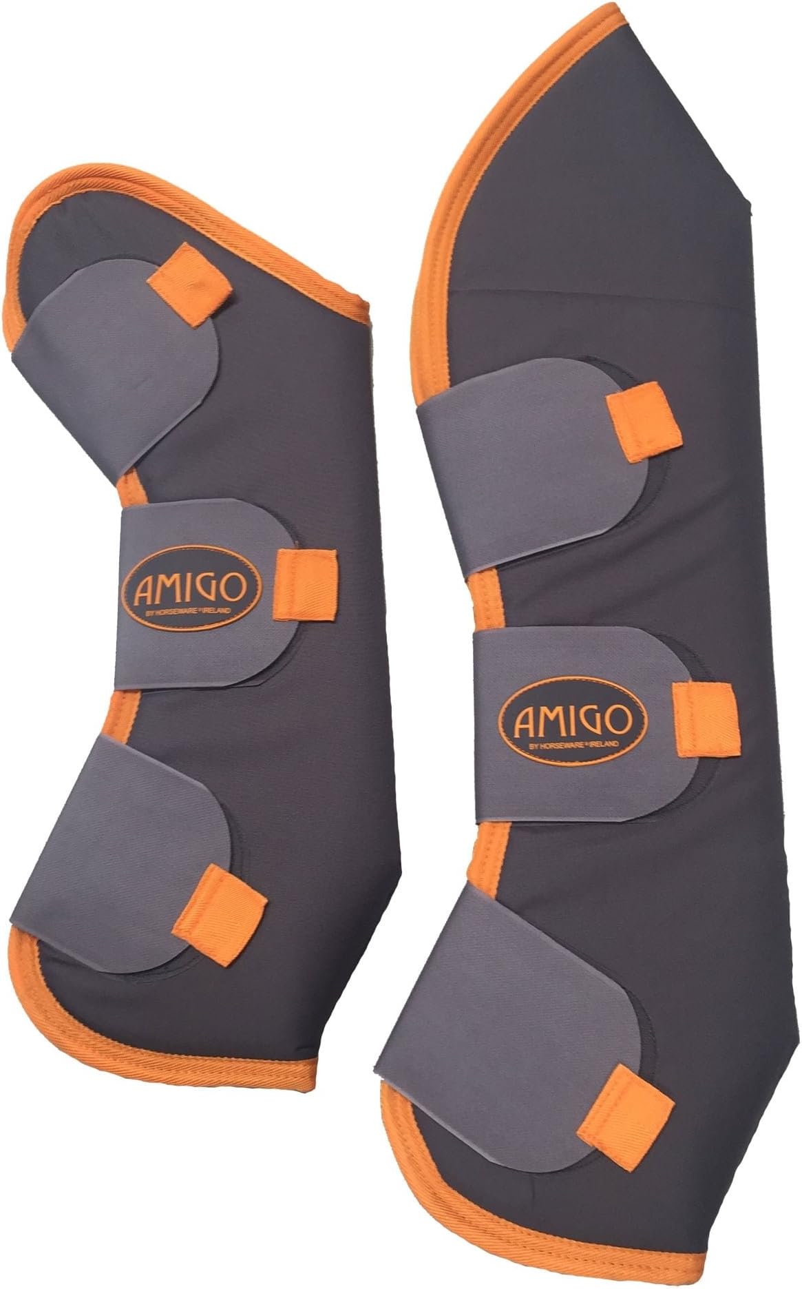 Amigo Travel Horse Boots - Excal/Orange