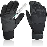 Intra-FIT Needle Puncture & Thorn Proof Gloves, Level 3 Needlestick Resistant Work gloves for Garden & Animal Handling