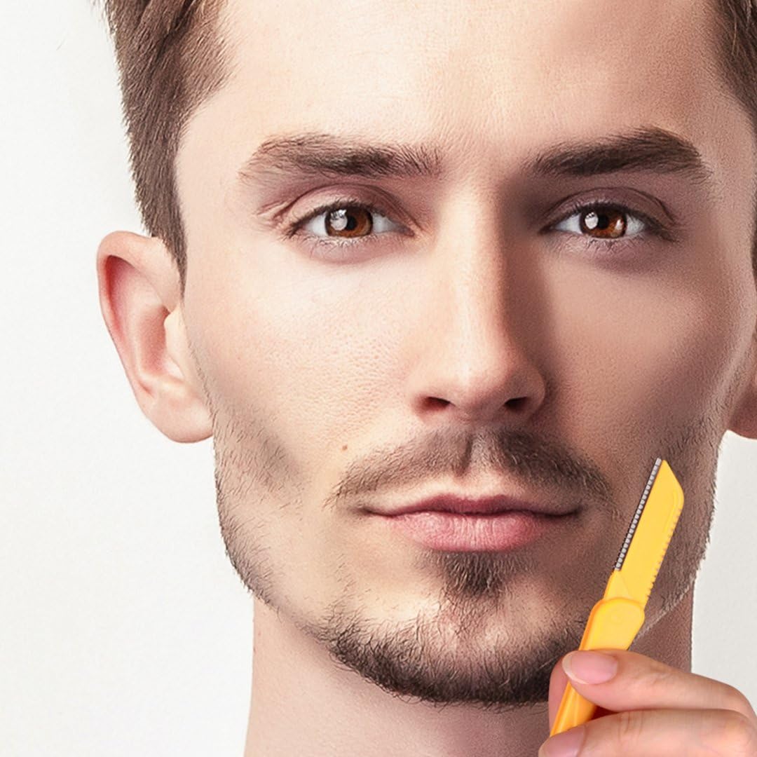 Groomarang- Nunchuck- World's First and Only- 2 in 1- Hair Threading Tweezer Epilator and Shaving Device Quick Effective Facial Hair Removal Flick Razor Shaver For Beard Eyebrow Shaping - Image 4