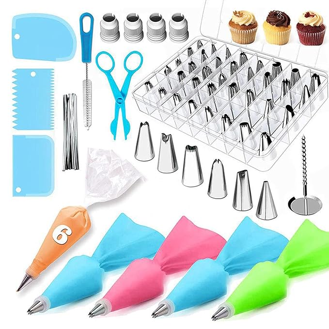 72 Piece Cake Decorating Set Baking Tool Cream Amazon.in Electronics
