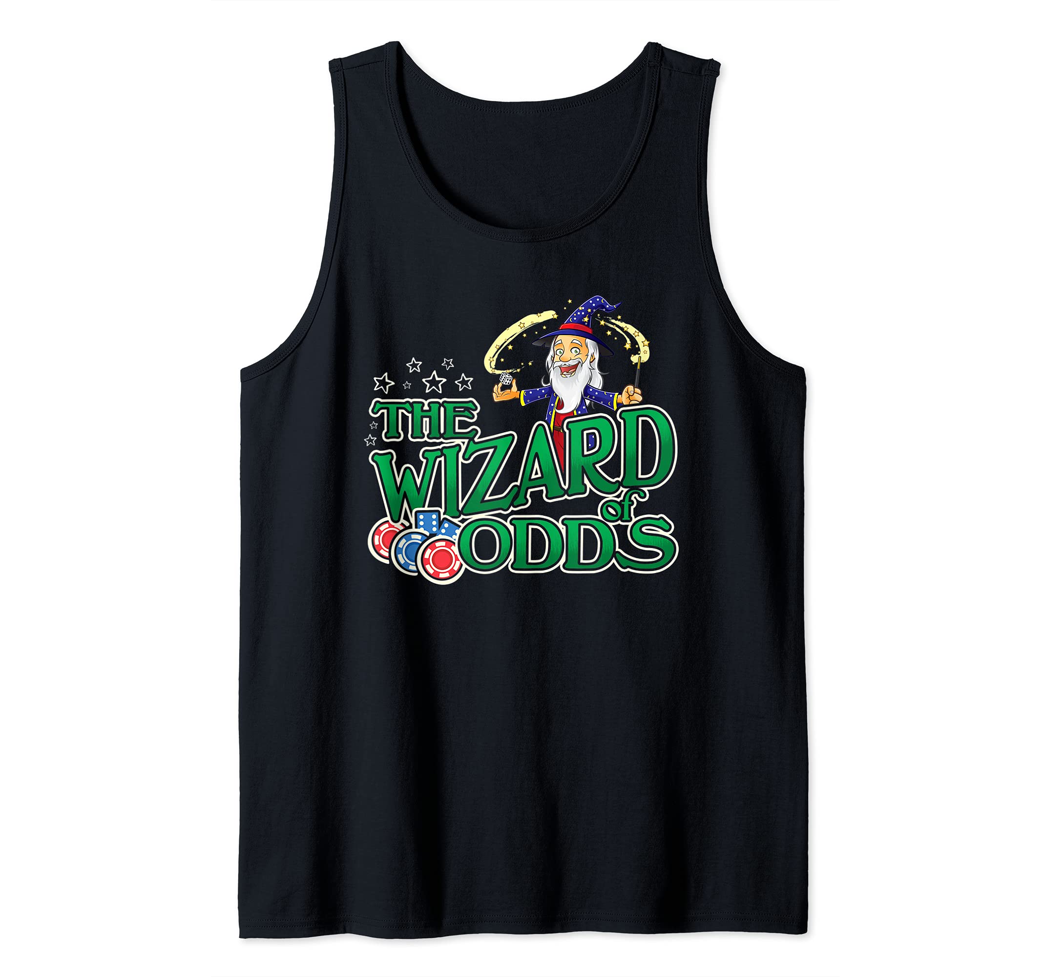 Sport Betting The Wizard of Odds Gamblers Gaming Parlays Tank Top