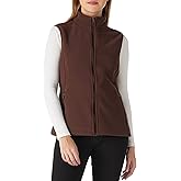 Outdoor Ventures Women's Polar Fleece Zip Vest Outerwear with Pockets,Warm Sleeveless Coat Vest for Fall & Winter