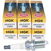 NGK 7090 G-Power Platinum Spark Plugs BKR5EGP, Pack of 6 | Replaces SP468 41-800 696202 AGSP32FSM 4503 4507 4701 IK16TT PK16TT PQ16TT 4202 6702 6726 6730 FR8DPX FR7DPP30T FR8DPP30T.