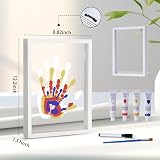CHERRY CHEERS Family Handprint Kit DIY Frame Non-Toxic Paints Transparent Sheets view 4