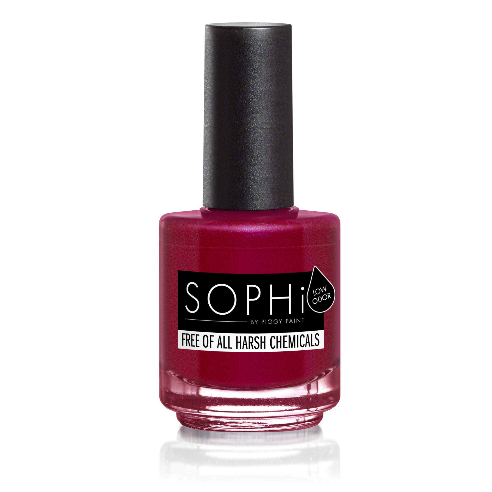 SOPHi Cruelty Free Vegan Nail Polish Red Merlot (Out of the Cellar)